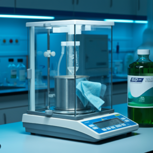 Analytical Balance Cleaning Process